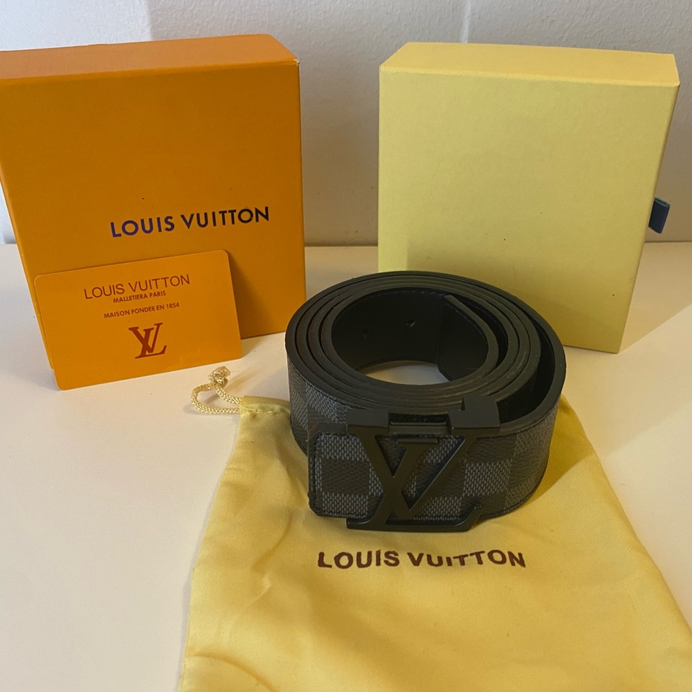 Louis Vuitton Black Men's Belt